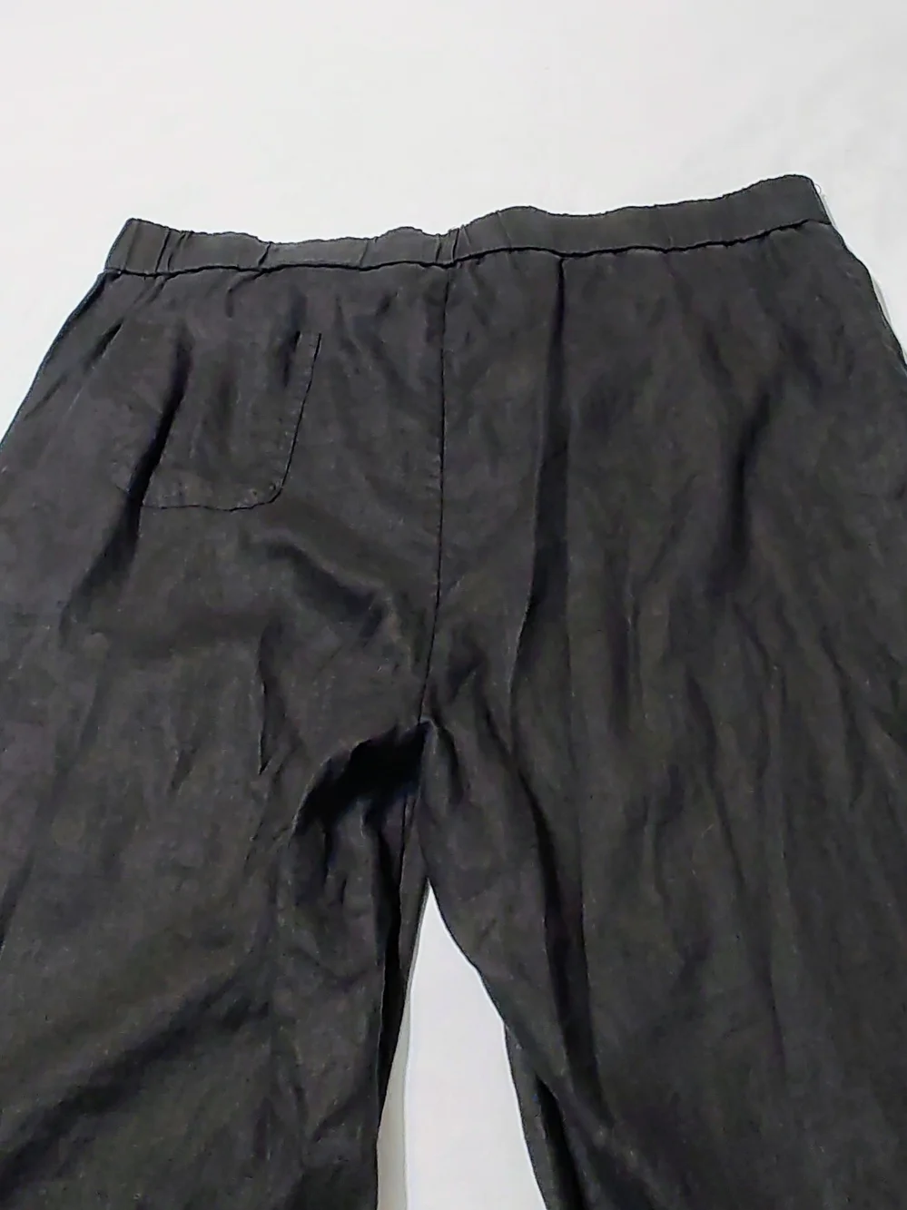 Quince Wide-Leg Cropped Linen Pants